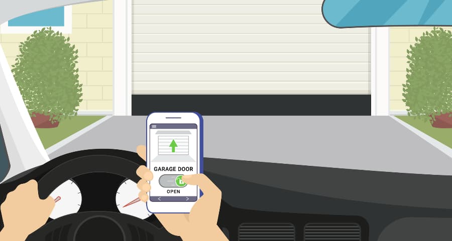 Garage door automation tips for Hammond